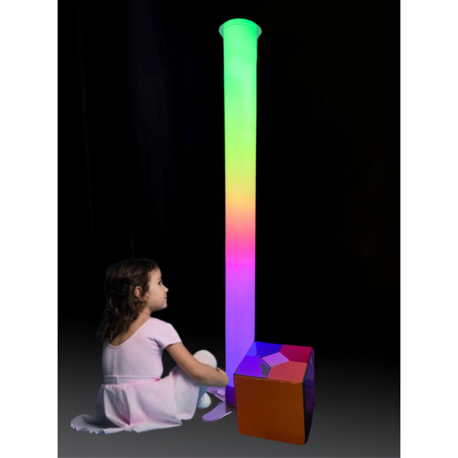 Šviečiantis LED vamzdis 180 cm šviesos terapijai