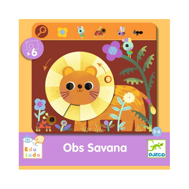 Edukacinis žaidimas ''Obs Savana''