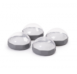 LED šviesos kupolai, 4 vnt