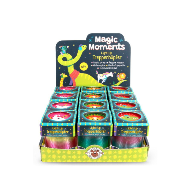 Žaislinė šviečianti spyruoklė ''Magic Moments''