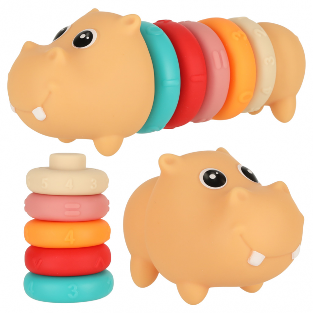 Lavinamoji sensorinė dėlionė ''Hippo''