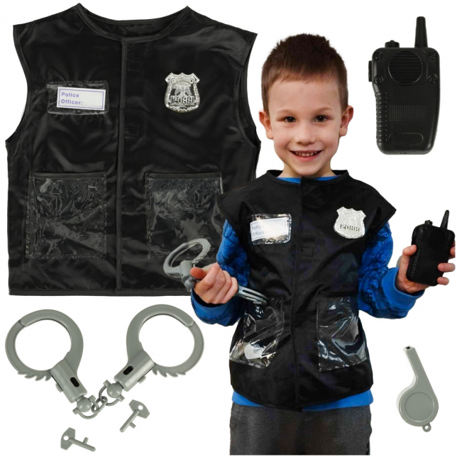 Policininko kostiumas 3-8m. vaikams