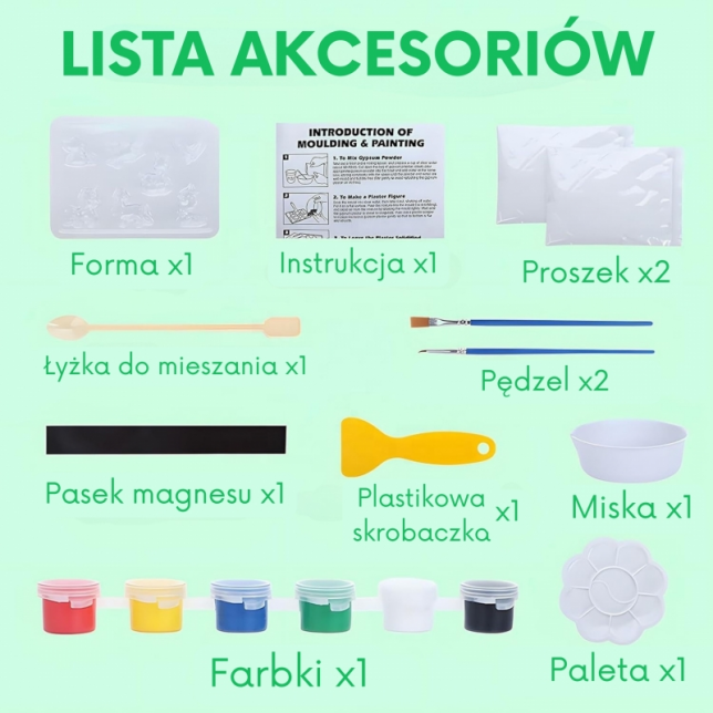 Woopie dažymo rinkinys ''Gyvūnėliai''