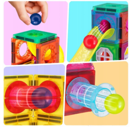 Woopie 3D magnetinis konstruktorius, 42 detalės