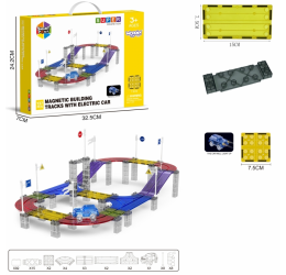 Woopie 3D magnetinis konstruktorius, 42 detalės