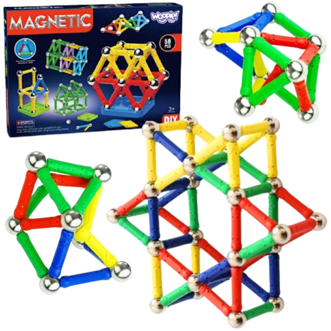 Woopie 3D magnetinis konstruktorius 58d.