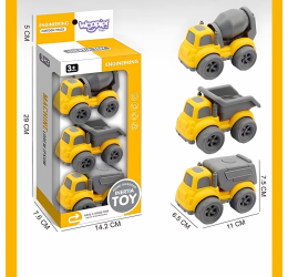 Woopie 3 statybinių automobilių rinkinys