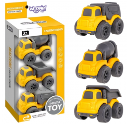 Woopie 3 statybinių automobilių rinkinys