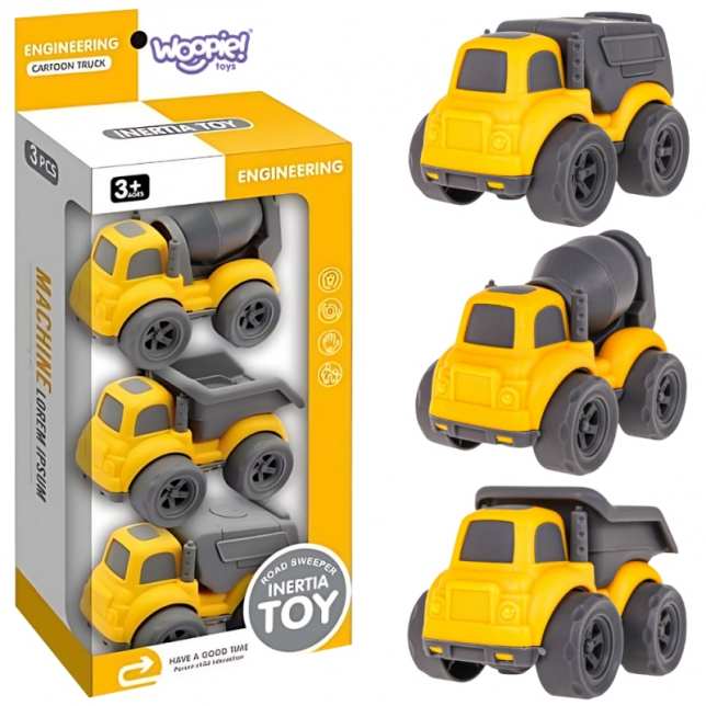 Woopie 3 statybinių automobilių rinkinys