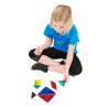 Gelio užpildytų formų Tangram rinkinys