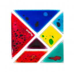 Gelio užpildytų formų Tangram rinkinys