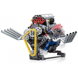 Konstruktorius su šviesomis ir judesiais ''Motor'' 665d.