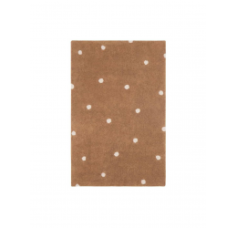 Lorena Canals skalbiamas kilimas - Chesnut dot