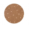 Apvalus skalbiamas kilimas - Chesnut Dot