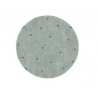 Apvalus skalbiamas kilimas - Blue Sage