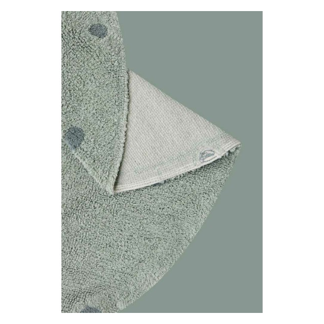 Apvalus skalbiamas kilimas - Blue Sage
