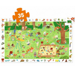 Dėlionė ''Draugai Sode'' 35d.