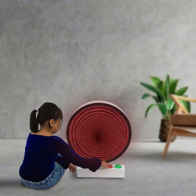 Begalybės tunelis su pultu, 60 cm