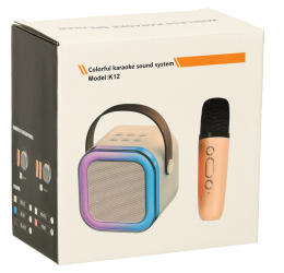 USB Bluetooth kolonėlė su mikrofonu, rožinė