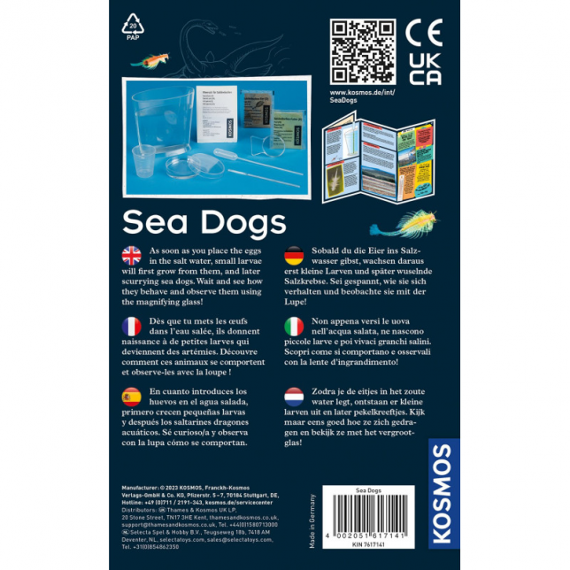Eksperimentų rinkinys ''Sea Dogs''