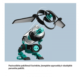 Konstruktorius - eksperimentų rinkinys ''Flybots''