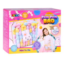 Kūrybinis rinkinys ''Pom Pom rankinė''