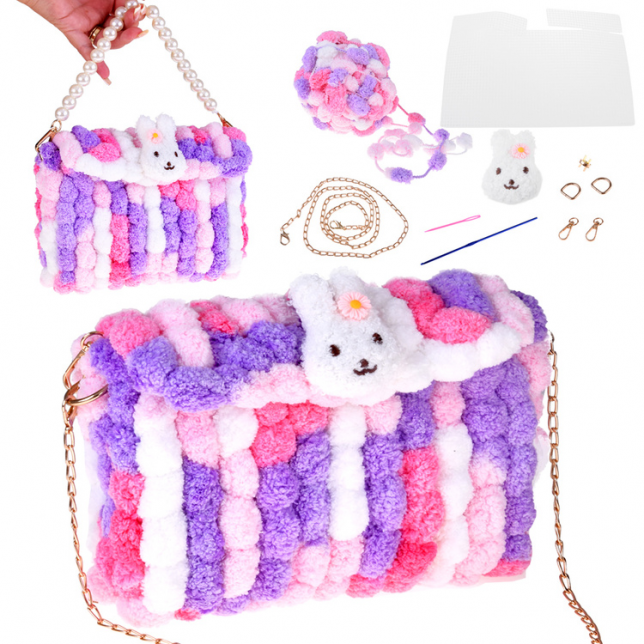 Kūrybinis rinkinys ''Pom Pom rankinė''