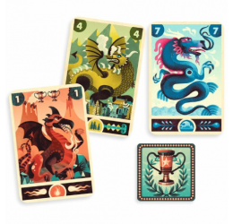 Djeco kortų žaidimas - Dragon deck