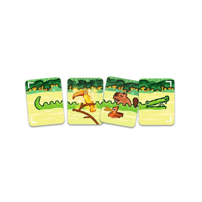 Djeco kortų žaidimas - Safari Croco
