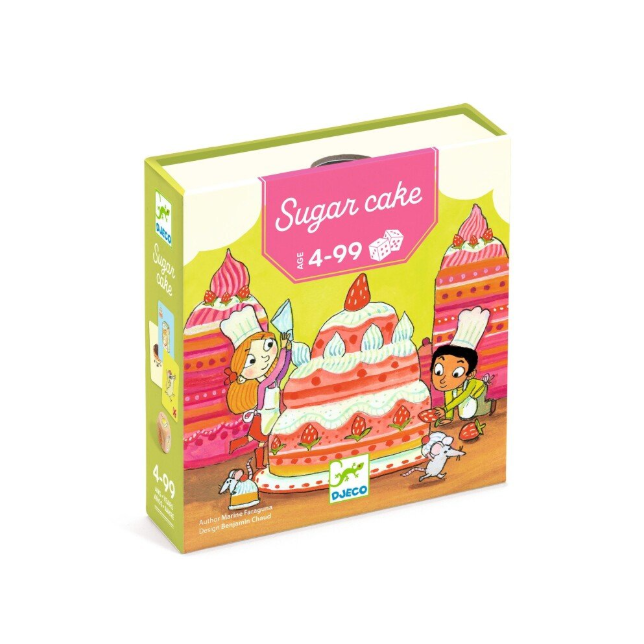 Djeco kauliukų metimo žaidimas - Sugar cake
