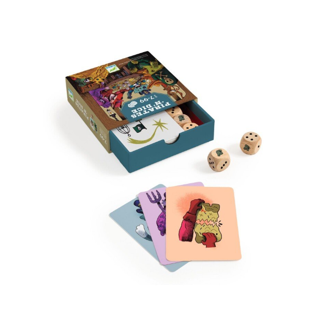 Stalo žaidimas ''Pirates N Dices''