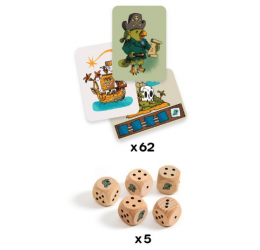 Stalo žaidimas ''Pirates N Dices''