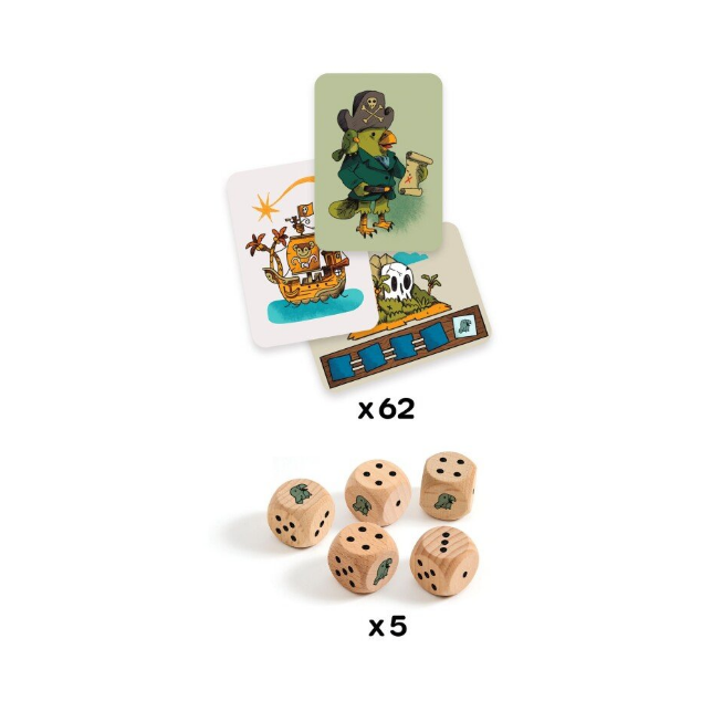 Stalo žaidimas ''Pirates N Dices''