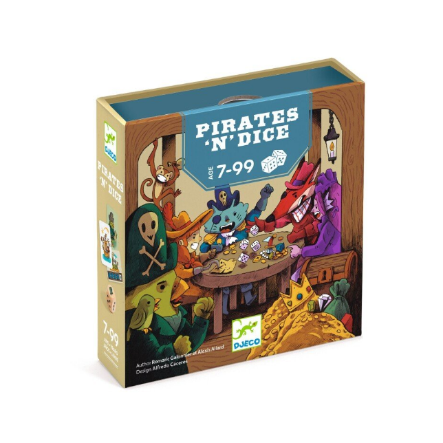 Stalo žaidimas ''Pirates N Dices''