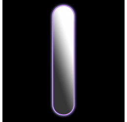 Sensorinis LED veidrodis 152 x 30 cm