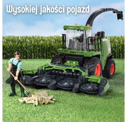 WOOPIE Žaislinis Kombainas „Green Harvester“