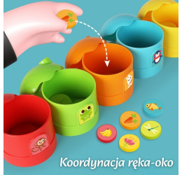 WOOPIE Edukacinis Loginis Žaidimas „Spalvų Rūšiavimas“