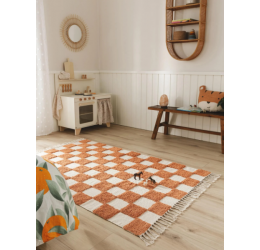 Benuta skalbiamas kilimas - Caro Terracotta
