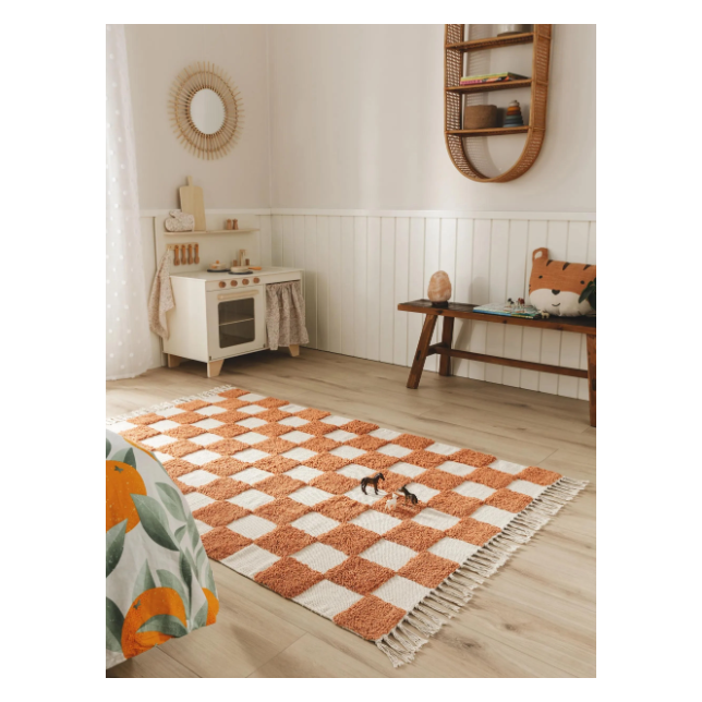 Benuta skalbiamas kilimas - Caro Terracotta