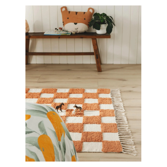 Benuta skalbiamas kilimas - Caro Terracotta