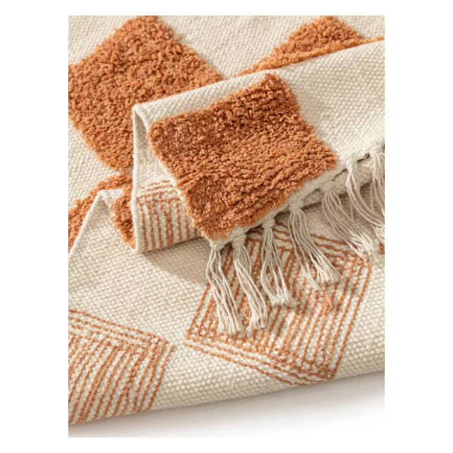 Benuta skalbiamas kilimas - Caro Terracotta