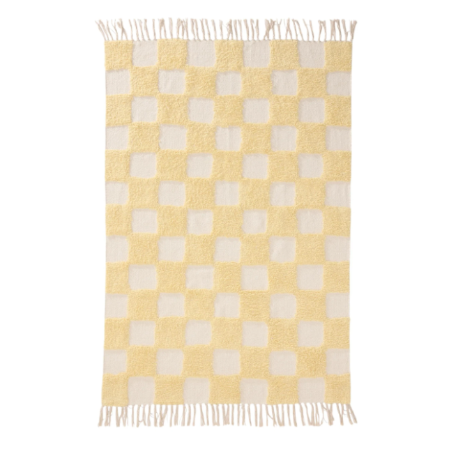Benuta skalbiamas kilimas - Caro Yellow