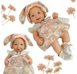 WOOPIE ROYAL Miela Vintažinė Lėlytė „Zuikutė“, 24 cm