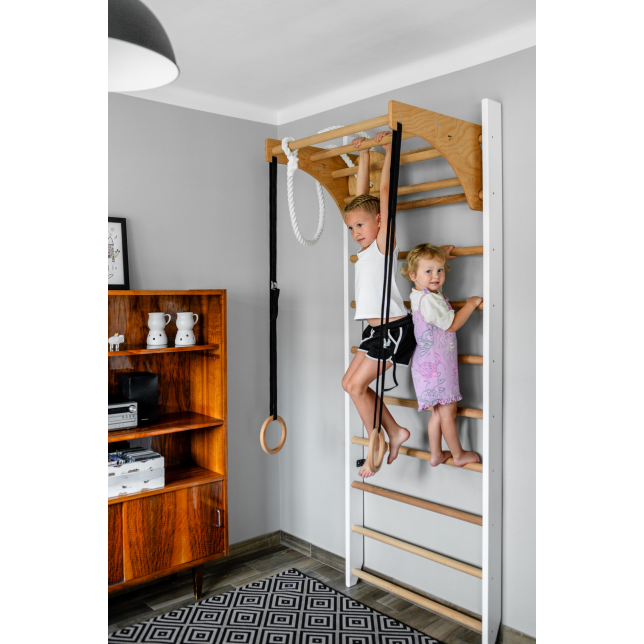 Medinė gimnastikos sienelė ''Junior'' 220 cm