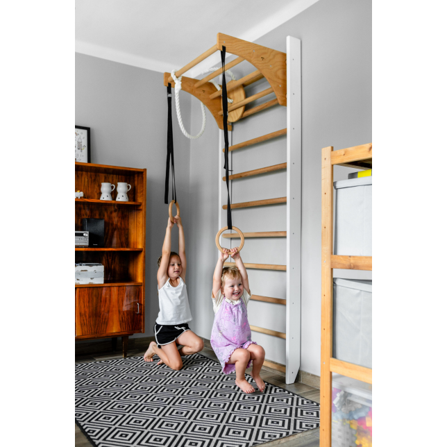 Medinė gimnastikos sienelė ''Junior'' 220 cm