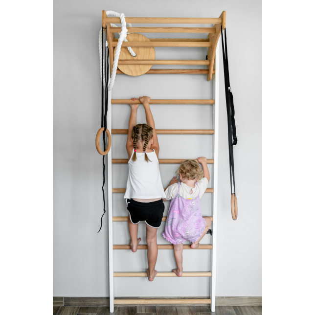 Medinė gimnastikos sienelė ''Junior'' 220 cm