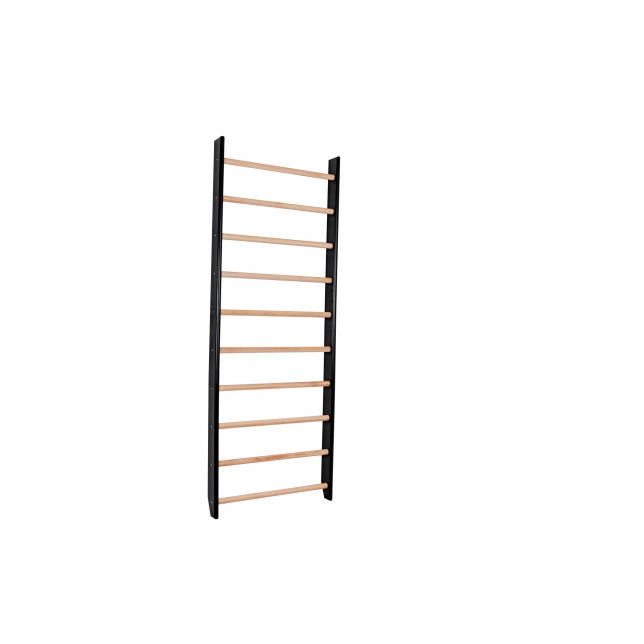 Medinė gimnastikos sienelė ''Homestyle" 220 cm - juoda