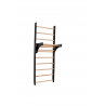 Medinė gimnastikos sienelė ''Homestyle" 220 cm - juoda