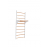 Medinė gimnastikos sienelė ''Homestyle" 220 cm - juoda