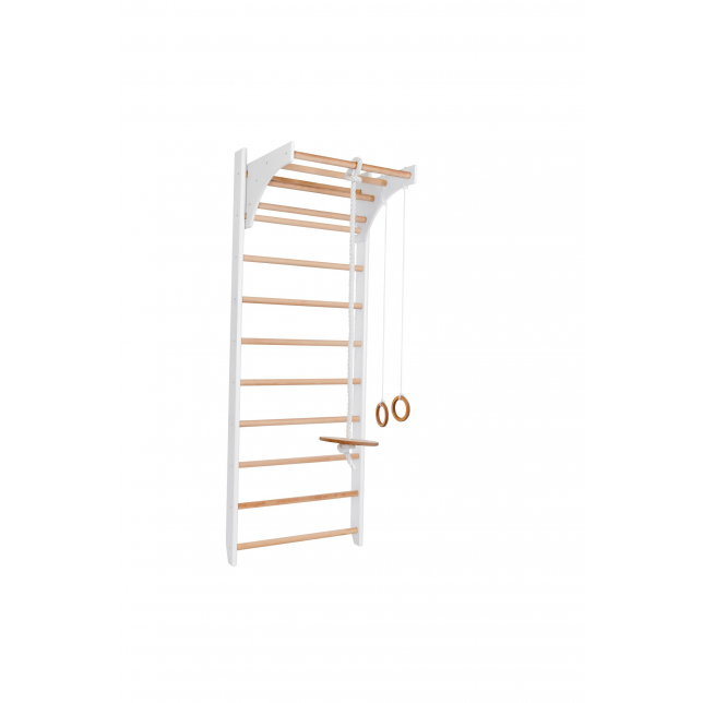 Medinė gimnastikos sienelė ''Homestyle" 220 cm - juoda